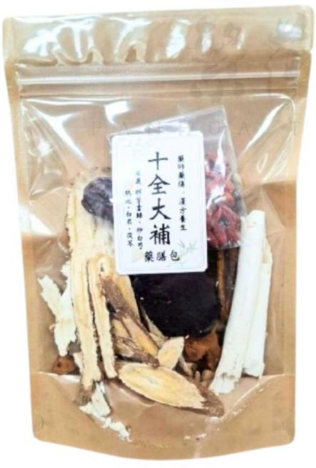 繁華藥膳包 十全大補藥膳包, 90g, 1個