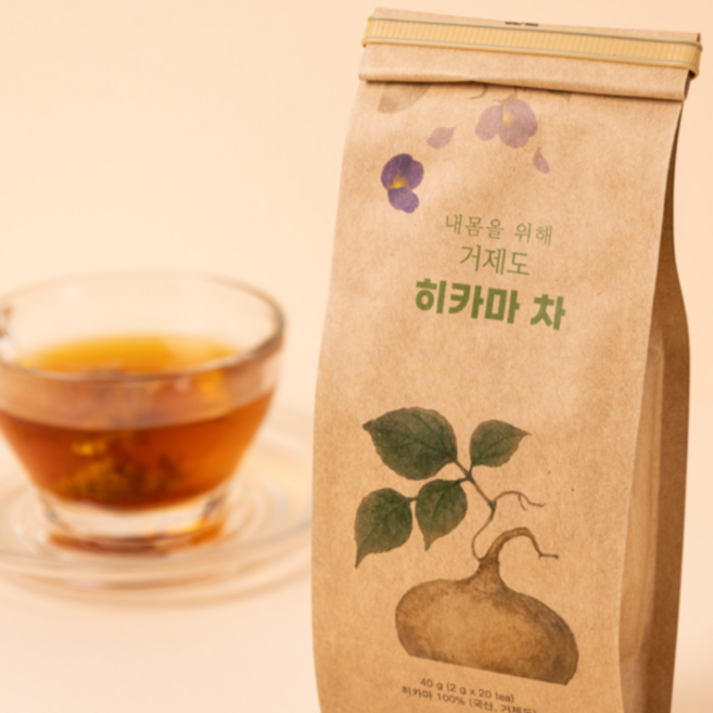 거제 히카마 차 얌빈 멕시코감자, 2g, 20개입, 2개