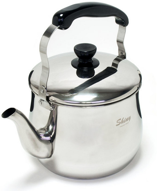 퀸센스 들통형 샤이니 IH인덕션 스텐주전자7리터, 7L
