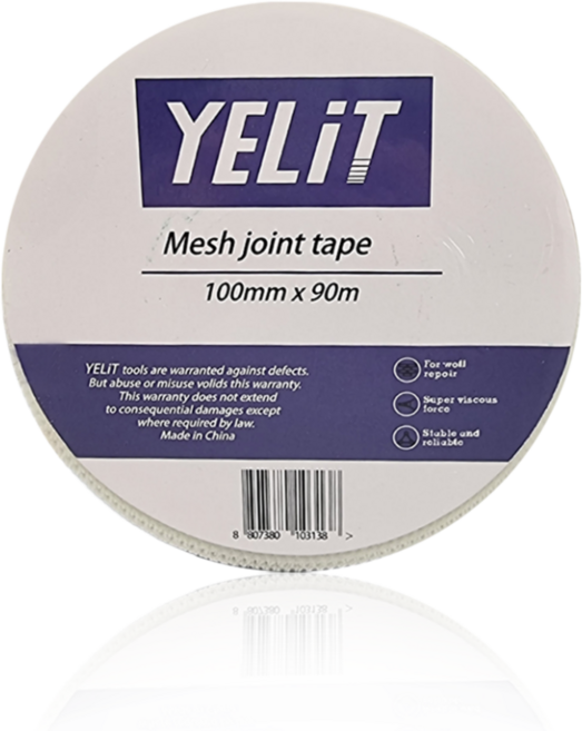 옐릿 망사 메쉬 조인트 석고보드 테이프 100mm, 1개