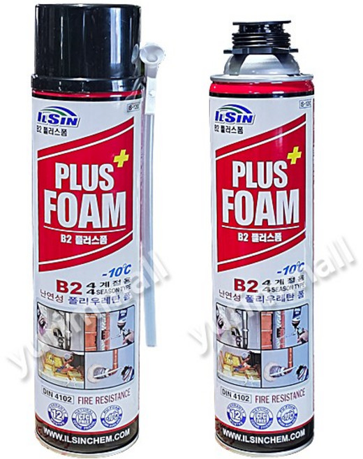 일신 플러스폼 폴리우레탄폼 사계절용 750ml 건타입 일회용, 플러스폼A(아답터용-일회용)