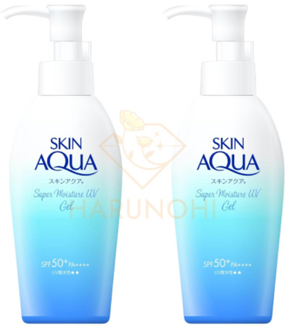 일본 비오레 스킨아쿠아 UV 젤 슈퍼 모이스처 젤 히알루론산 펌프형 140g X 2개