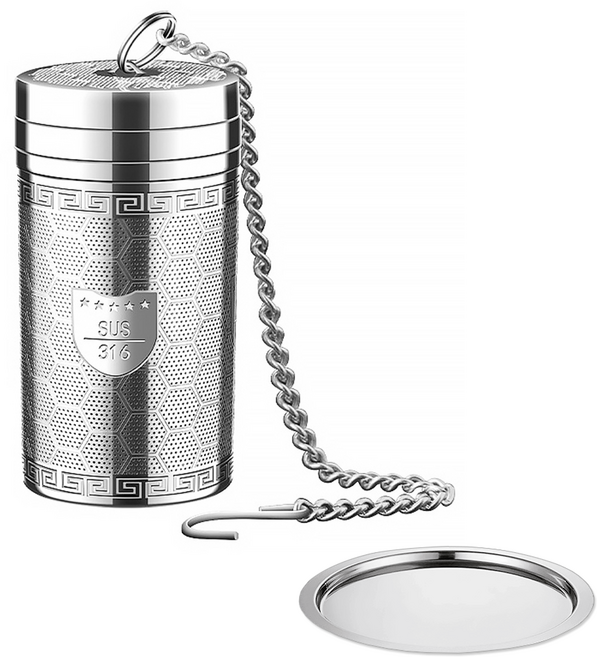 리브문 316 스텐 차 거름망 (뚜껑형), 1개