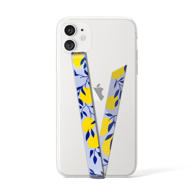 스미스브라더스 핸드폰 스트랩 핑거스트랩 케이스, 15옐로우가든, 1개