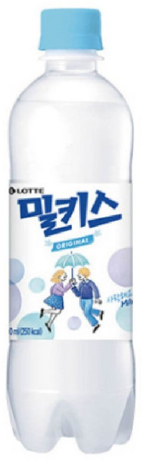롯데 밀키스 PET, 500ml, 24개