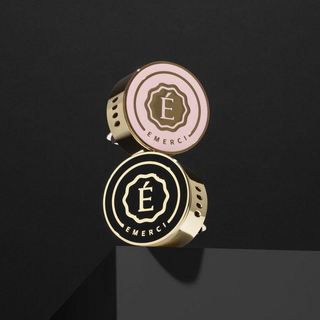 에멜시 클립형 차량용방향제 자동차방향제, 1개, 베이직민트