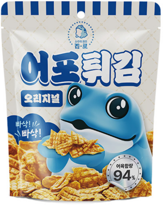 서영 진로 어포튀김 오리지널 40G 1박스 24개