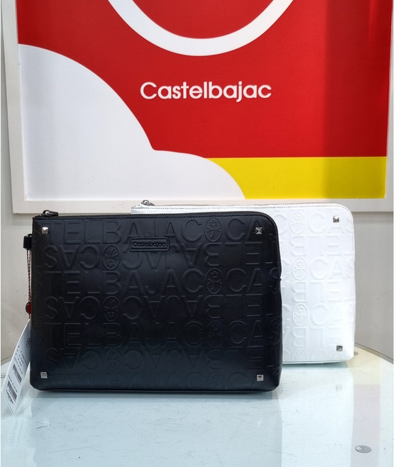 까스텔바작 남녀골프 사계절 다용도파우치EMGP203, 블랙