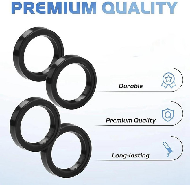 풀 펌프 교체 부품 인텍스 퓨어 스파 온수 욕조 링 고무 와셔, 1. Black, 블랙, 1개