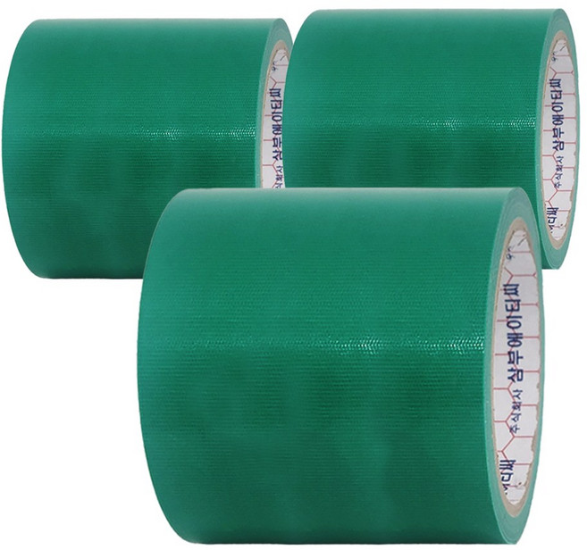 HSPW 청테이프 100mm, 3개, 녹색