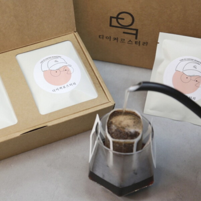 [디이커 로스터리] 디이커로스터리 드립백커피선물세트 예가체프 총 14개입, 1개, 10g