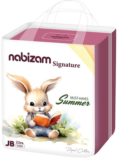 나비잠 기저귀 시그니처 썸머팬티 1팩, 22매, 점보형(2XL)