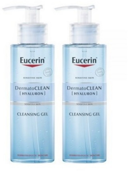 유세린 더머토클린 리프레싱 클렌징 젤 200ml 2개, 클렌징젤 더블+증정품