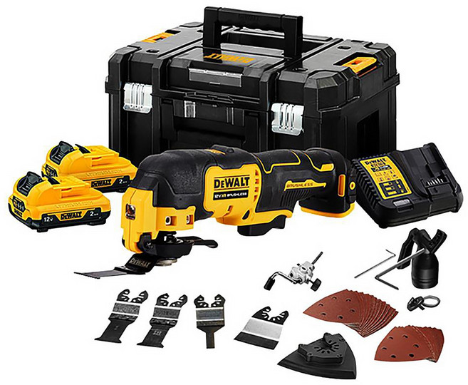 디월트 충전 만능커터 DCS353D2 10.8V 배터리포함 멀티 컷터 캇타, 1개