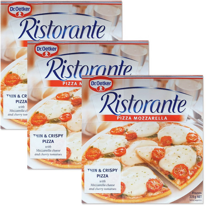 리스토란테 모짜렐라 피자 3판 닥터오트커 코스트코 냉동피자