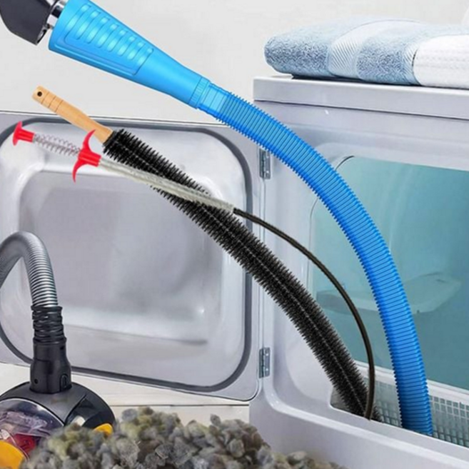 [빠른 배송] 세탁 건조기 청소 키트 청소솔 브러쉬 틈새브 통풍구 호스 청소기, 1개