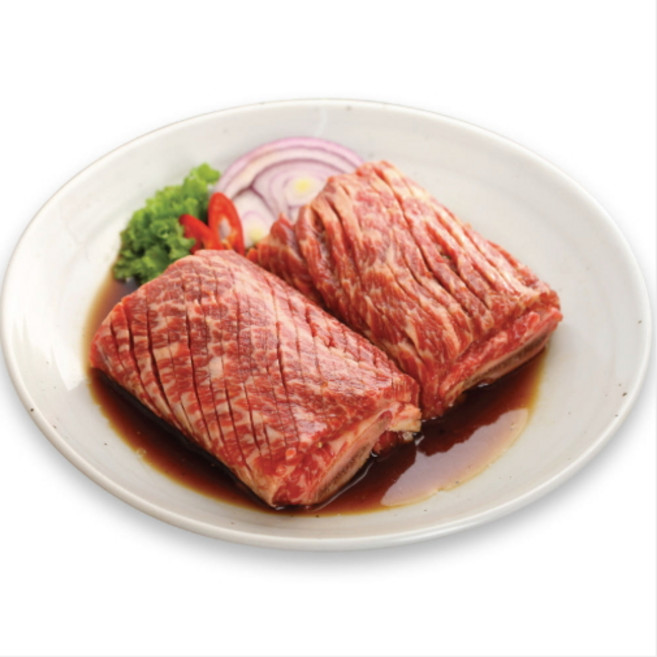 고향미트 와인숙성소왕구이1kg 포장 택배 캠핑음식 소고기, 1개, 1kg