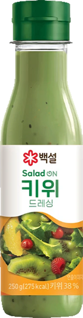 CJ 백설 키위 드레싱, 250g, 1개