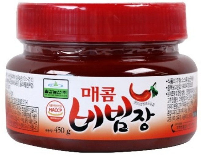 칠갑농산 매콤 비빔장, 450g, 1개