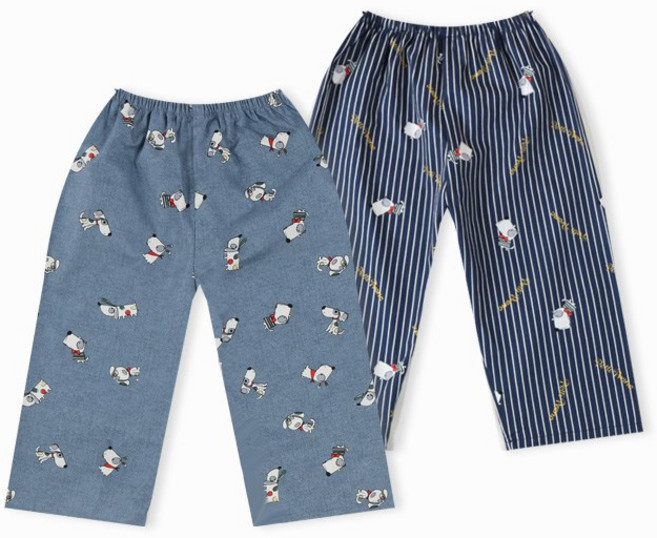 키즈코디 아동용 잠옷 바지 2종 세트