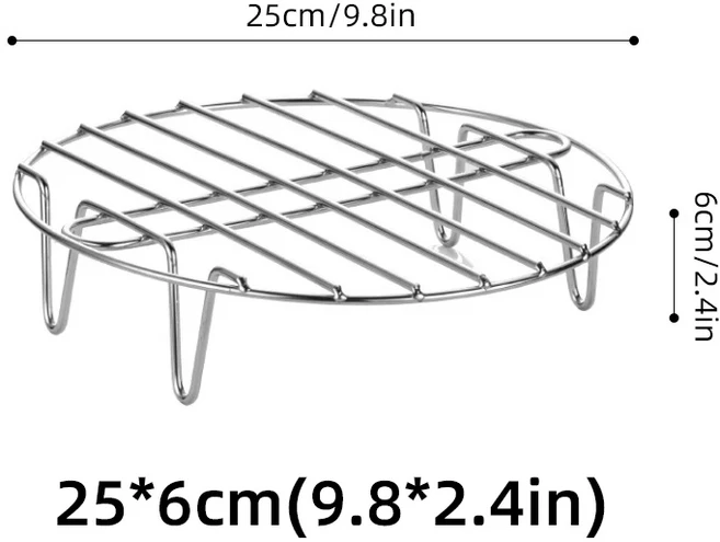 전자 레인지 빈 그리드 스테인레스 스틸 바비큐 하이 섀시 프라이드 선반 브래킷 에어 프라이어 주방 쿠커