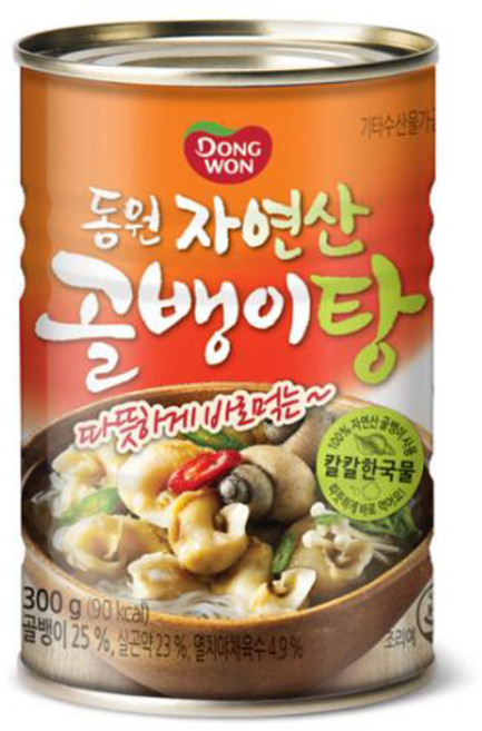 데일즈기획 동원 자연산 골뱅이탕, 300g, 10개