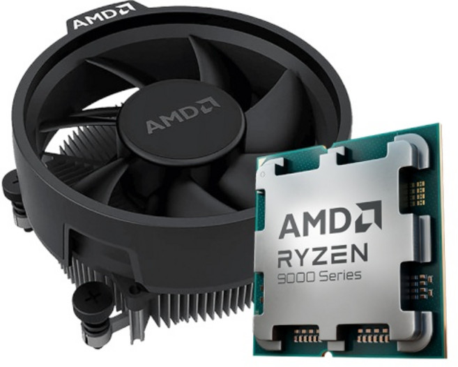 (AMD) 라이젠5 그래니트 9600X (6코어/12스레드/3.9GHz/대리점정품/쿨러포함) 멀티팩, 1개, 선택하세요