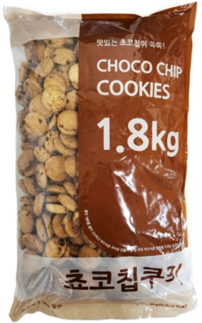 신흥 대용량 초코칩쿠키 1.8kg, 1개