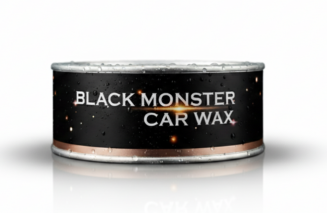 BLACK MONSTER汽車蠟 深層滋養車漆 恢復亮麗色彩 長效保護 操作簡單, 1個, 300ml