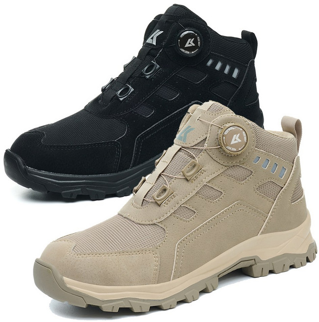 아크젠 AK-501D 안전화 발편한PU쿠션깔창 볼넓은 전술화 작업화 경량