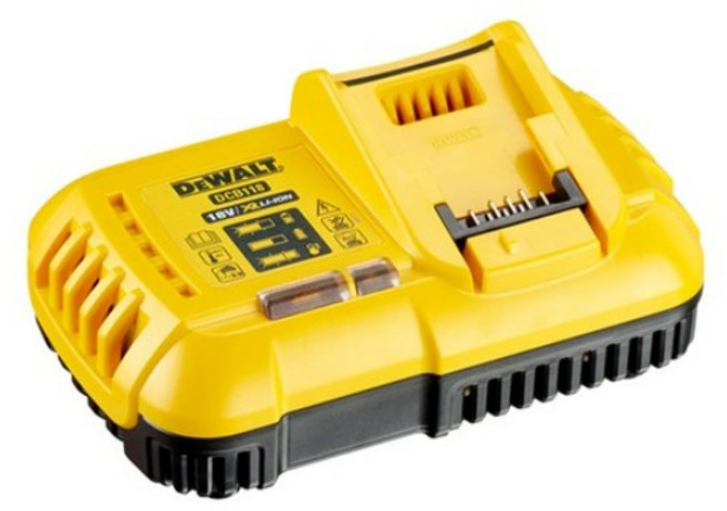 디월트 18V FLEXVOLT 8A 프리미엄 고속 충전기 DCB118, 1개