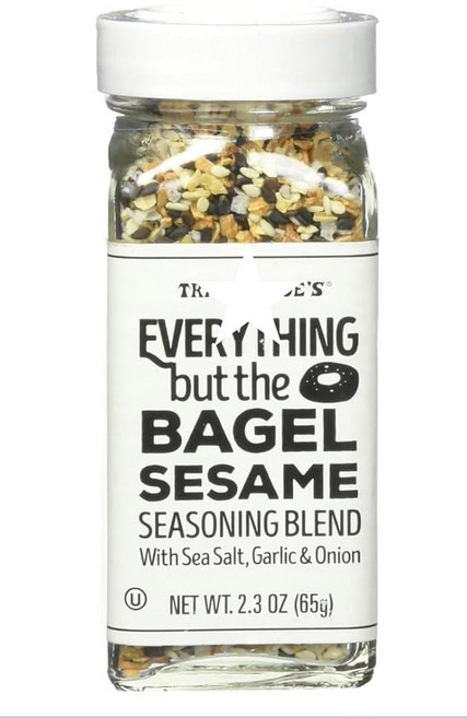 Trader J Everything but the Bagel 세서미 시즈닝 블렌드 65.2g(2.3온스) 1팩, Trader J Everything but the Ba, 65g