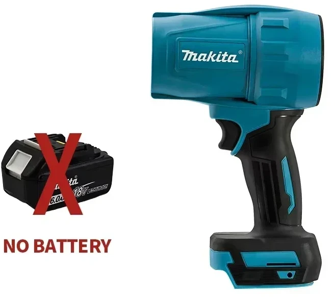 마키타 18V 전기 에어 더스터 터보 30000RPM 강력 블로워 제트 팬 충전식 라이트 포함 차량 청소 도구, 01 NO BATTERY