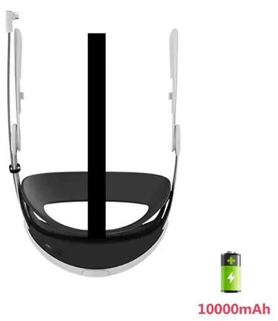 Meta / Oculus Quest 2용 재생 시간 연장 조절 가능하고 편안한 엘리트 스트랩 헤드 스트랩(배터리 VR 교체, 01 with Battery