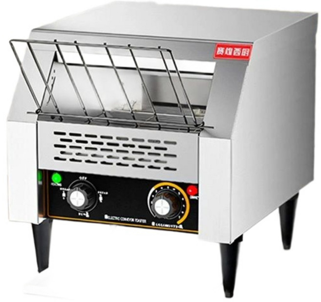 상업용 토스트기 업소용 뷔페 펜션 식빵 굽는기계 레트로 오븐 체인식, SH-450 대형