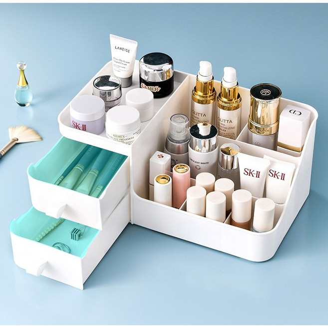 제이치 화장품정리함 립스틱 향수 정리대 1개, 핑크