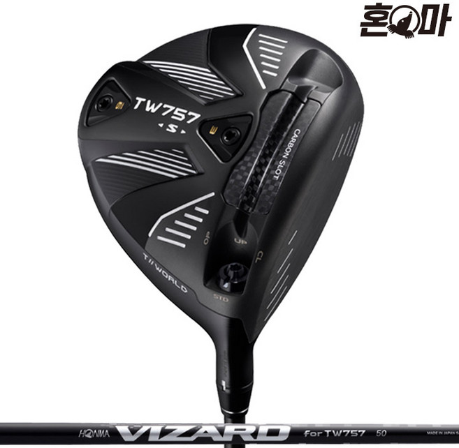 혼마 혼마 투어월드 TW757 S 드라이버 남성용, 9도, 비자드 TW757 50 S