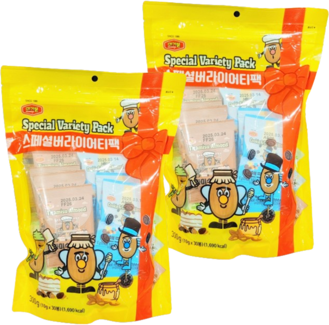 머거본 스페셜 버라이어티팩 300g, 2개