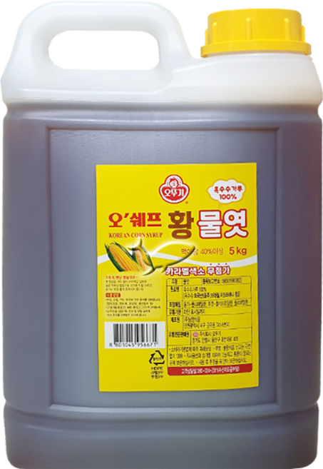 오뚜기 오 쉐프 황물엿, 5kg, 1개