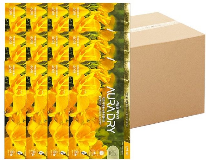 샤프란 아우라 건조기용시트 40매X12개입(1박스) 티슈형 윌유메리미, 40개입, 12개