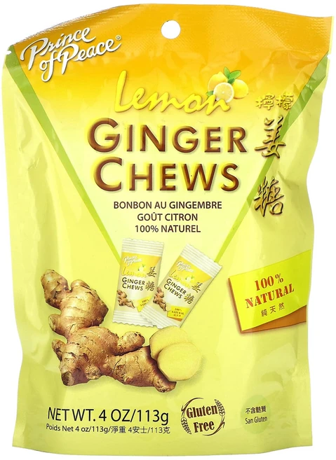 겨울선물 Prince of Peace 진저 츄 레몬 113g(4oz) 특별선물, PrinceofPeace진저츄레몬113g4oz, 113g, 1개 - 쿠팡