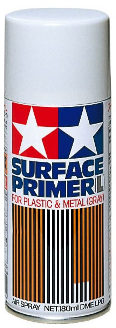 타미야 서페이서 프라이머 SURFACE PRIMER (선택), 87042그레이180ml, 1개
