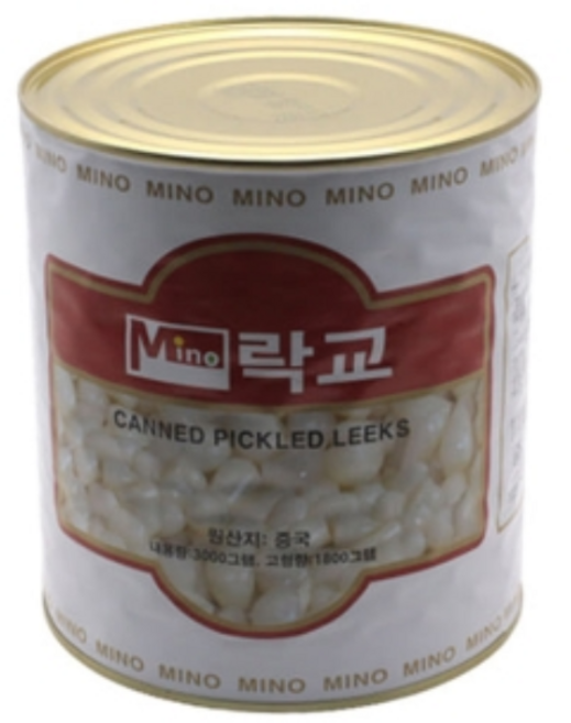 락교 미노 3S 3kg 마늘 식자재 식재료 일식 통조림 업소용, 1개
