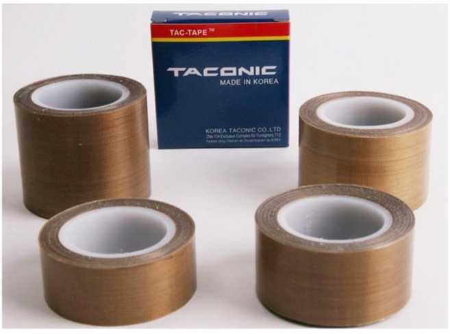 FW 내열테이프 테프론 열 실링 고열 점착 브라운 3cm, 1개