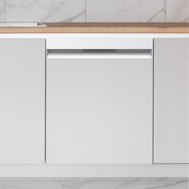 삼성 식기세척기 DW80F71Y1SEW 12인용 세미빌트인 패널부착형, 방문설치, 화이트