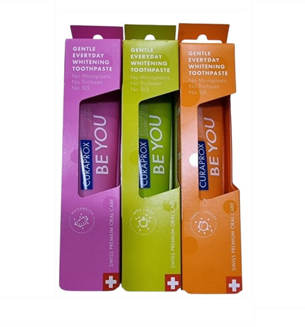 큐라덴 큐라프록스 비유 치약 60ml 3개, 자몽+베르가못 3개