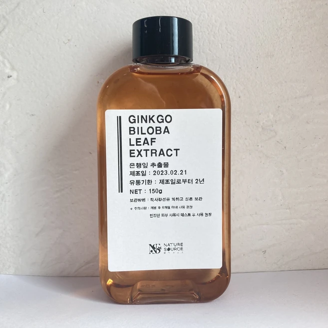네이처소스 무방부제 은행잎 추출물 원액, 100g, 1개 - 쿠팡