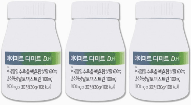 [공식몰 단독 3개 판매] 마이피트 디피트 DFIT 3개, 30정