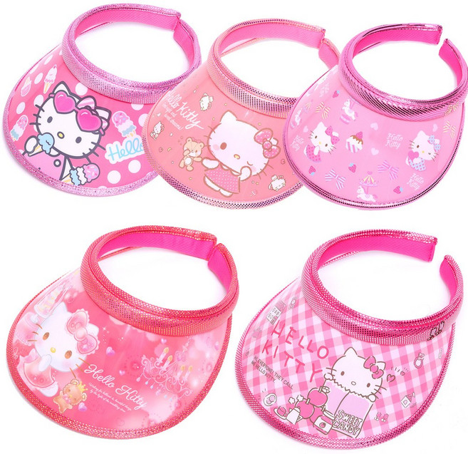 나린키즈 키티 썬캡 5종 모음 아동썬캡 4세~9세용 선캡