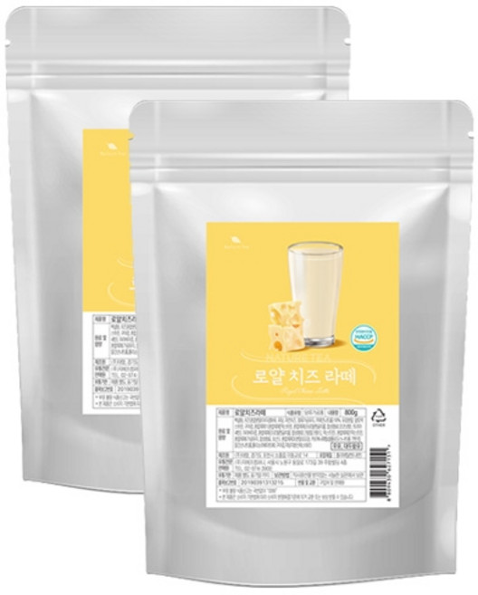 네이쳐티 로얄 치즈 라떼 파우더, 800g, 2개, 1개입